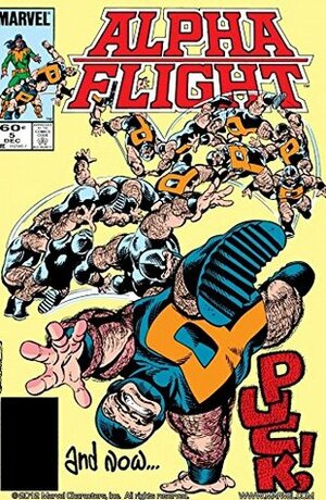 Alpha Flight (1983-1994) #5 by John Byrne, Andy Yanchus, Tom Orzechowski