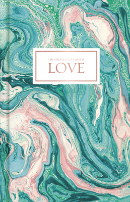 Love-Pink and Teal Marble, Journal by B&h Editorial