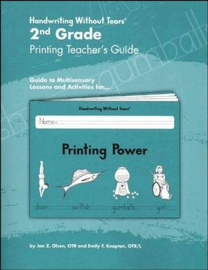 Second Grade Printing Teachers Guide by Jan Z. Olsen