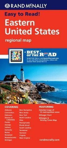 Rand McNally Eastern United States: Regional Map by Rand McNally and Company