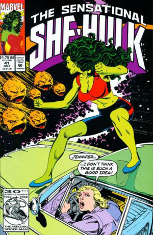 Sensational She-Hulk #41 by John Byrne