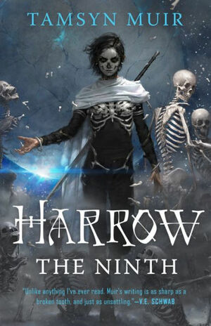 The cover of the book Harrow the Ninth by Tamsyn Muir