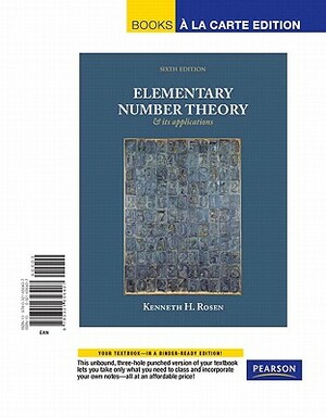 Elementary Number Theory, Books a la Carte Edition by Kenneth Rosen