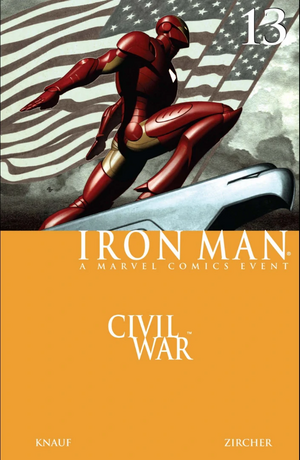 Iron Man #13 by Charles Knauf, Daniel Knauf