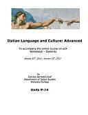 Italian Language and Culture: Advanced by Daniela Bartalesi-Graf