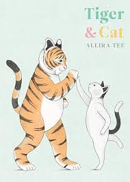 Tiger and Cat by Allira Tee