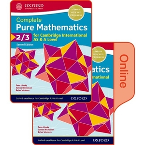 Pure Mathematics 1 for Cambridge International as & a Level: Print & Online Student Book Pack by Brian Western, Jean Linsky, James Nicholson