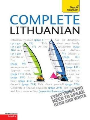 Complete Lithuanian: Teach Yourself by Meilutė Ramonienė, Virginij A. Stumbriene