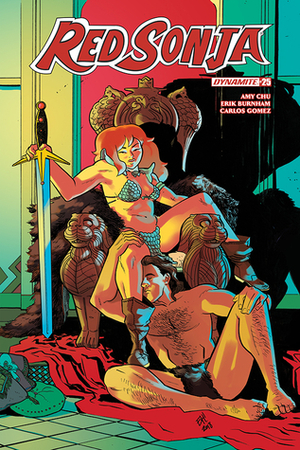 Red Sonja Vol. 4 #25 (Red Sonja (Volume 4)) by Amy Chu, Erik Burnham