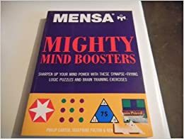 Mensa Mighty Mind Boosters by Philip J. Carter, Josephine Fulton, Kenneth A. Russell