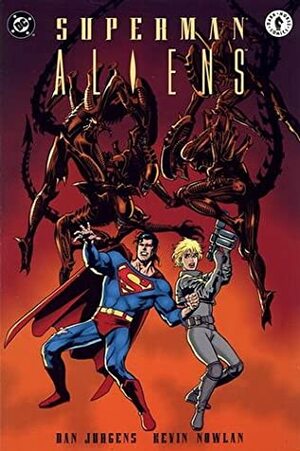 Superman/Aliens #2 by Dan Jurgens, Kevin Nowlan