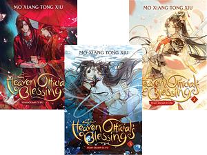 Heaven Officials Blessing Collection Set Volumes 1-3 Includes exclusive Manga Sticker Pack by Mo Xiang Tong Xiu