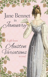 Jane Bennet in January by Susan Mason-Milks, Kara Louise, Jack Caldwell, Maria Grace, Diana Birchall, Shannon Winslow, Leslie Diamond, Abigail Reynolds