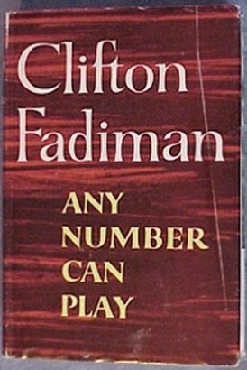 Any Number Can Play by Clifton Fadiman