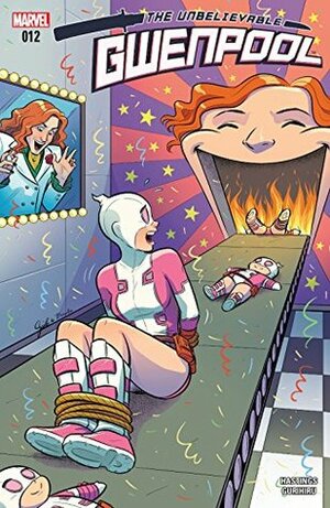 The Unbelievable Gwenpool #12 by Gurihiru, Gisèle Lagacé, Christopher Hastings, Myisha Haynes