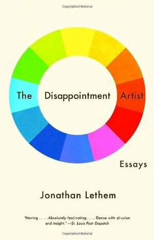 The Disappointment Artist by Jonathan Lethem
