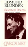 Selected Poems by Edmund Blunden, Robyn Marsack