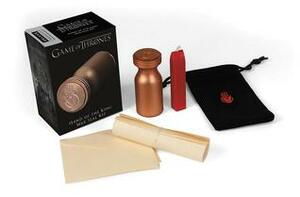 Game of Thrones: Hand of the King Wax Seal Kit by Running Press