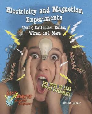 Electricity and Magnetism Experiments Using Batteries, Bulbs, Wires, and More: One Hour or Less Science Experiments by Robert Gardner