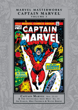 Marvel Masterworks: Captain Marvel, Vol. 3 by Gerry Conway, Steve Englehart, Marv Wolfman, Jim Starlin, Wayne Boring, Mike Friedrich