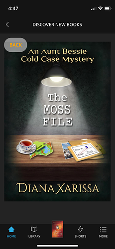 The Moss File (An Aunt Bessie Cold Case Mystery) by Diana Xarissa