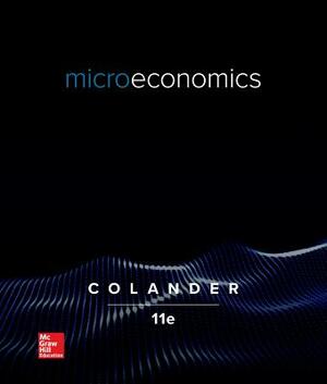 Loose Leaf for Microeconomics by David C. Colander