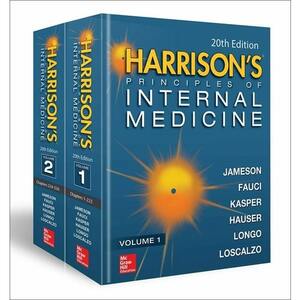 Harrison's Principles of Internal Medicine, Volumes I & II by Joseph Loscalzo, Anthony S. Fauci M.D., Dennis L. Kasper, Dan L. Longo, Stephen L. Hauser, J. Larry Jameson