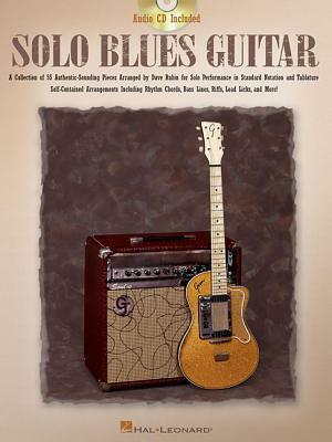 Solo Blues Guitar With CD by Dave Rubin