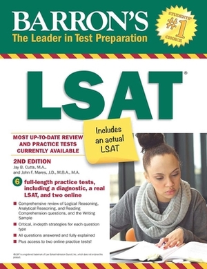 LSAT with Online Tests by Jay B. Cutts, John F. Mares