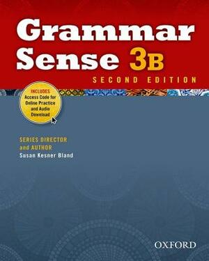 Grammar Sense 3b Student Book with Online Practice Access Code Card by Susan Kesner Bland