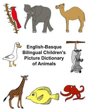 English-Basque Bilingual Children's Picture Dictionary of Animals by Richard Carlson Jr