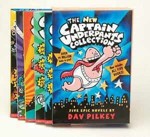 The Captain Underpants Boxed Set by Dav Pilkey