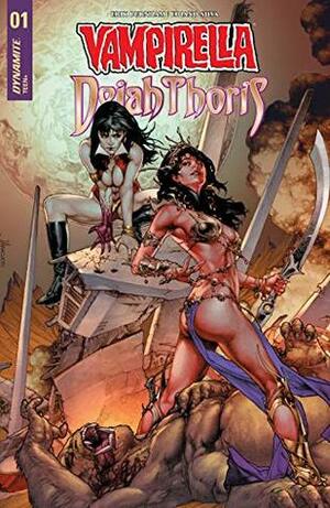 Vampirella/Dejah Thoris #1 by Ediano Silva, Erik Burnham