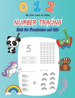 My First Learn to Write Number Tracing Book for Preschoolers and Kids ...