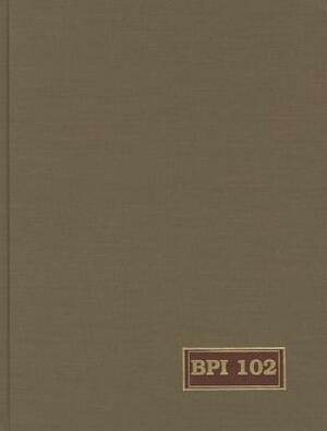 Bookman's Price Index: Cumulative Index: Volumes, 92-97 by 