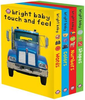 Bright Baby Touch & Feel Slipcase 2: Includes Words, Colors, Numbers, and Shapes by Roger Priddy