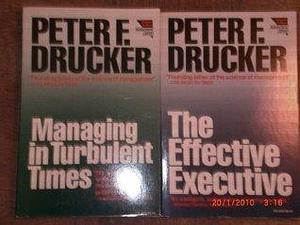 The effective executive by Peter F. Drucker, Peter F. Drucker