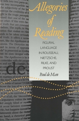 Allegories of Reading: Figural Language in Rousseau, Nietzsche, Rilke, and Proust by Paul de Man