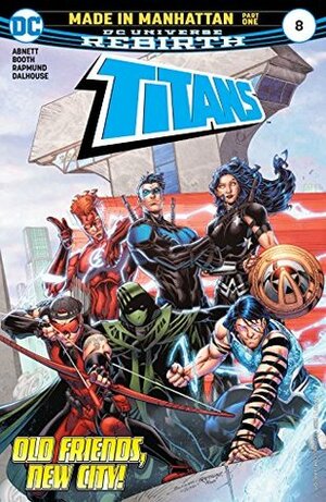 Titans #8 by Dan Abnett, Brett Booth