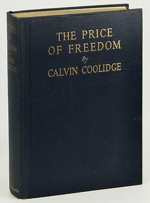 The Price of Freedom by Calvin Coolidge