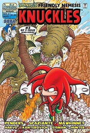 Sonic's Friendly Nemesis: Knuckles #2 by Mike Kanterovich, Justin Gabrie, Ken Penders, Art Mawhinney, Harvey Mercadoocasio