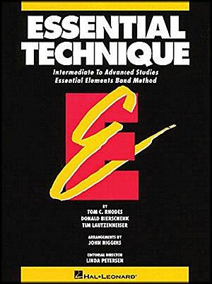 Essential Technique B Flat Trumpet: Intermediate to Advanced Studies by Tom C. Rhodes, Donald Bierschenk, Tim Lautzenheiser