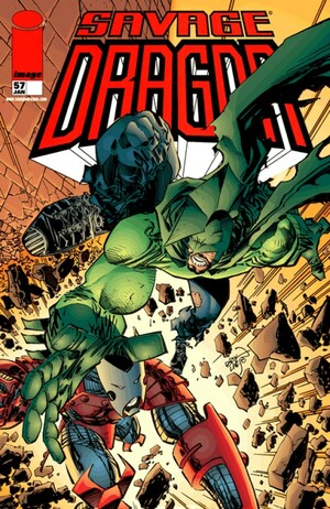 Savage Dragon #57 by Erik Larsen