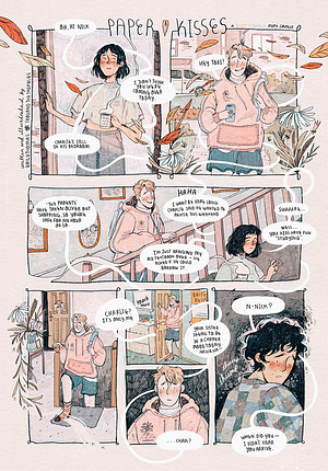 Guest Comic - Paper Kisses by Alice Oseman, frogandthetadpoles