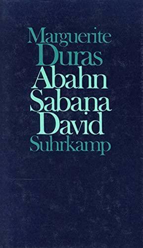 Abahn Sabana David by Kazim Ali, Marguerite Duras