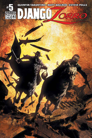 Django/Zorro #5 by Esteve Polls, Quentin Tarantino, Matt Wagner