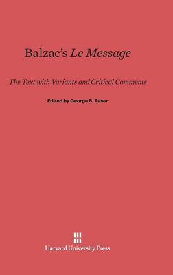 Balzac's Le Message by 