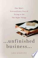 Unfinished Business by Lee Kravitz