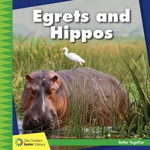 Egrets and Hippos by Kevin Cunningham