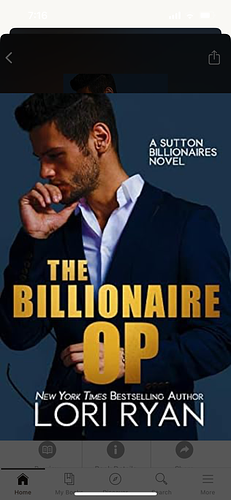 The Billionaire Op by Lori Ryan